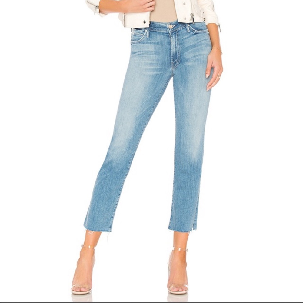 MOTHER light denim jeans
